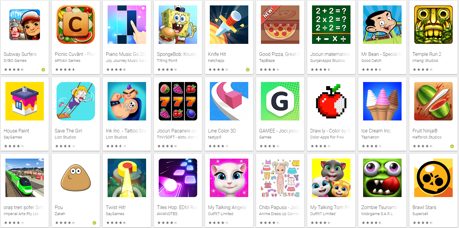Cele mai bune jocuri Android fara internet