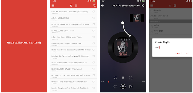 Cea mai buna aplicatii pentru descarcat muzica pentru Android.
